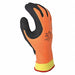 Coated Gloves Black/Orange XL PR