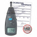 Contact/Laser Tachometer Nist Cert