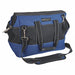 Soft Tool Bag Black/Blue Plastic 9-1/2 H