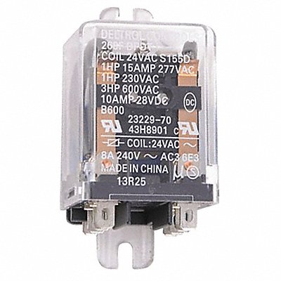 Relay DPDT 15A 24V