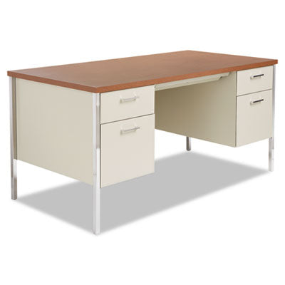 DESK,DBL PED 60X30,PTY