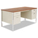 DESK,DBL PED 60X30,PTY