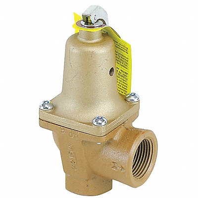 Pressure Safety Relief Valve 3/4 75 psi