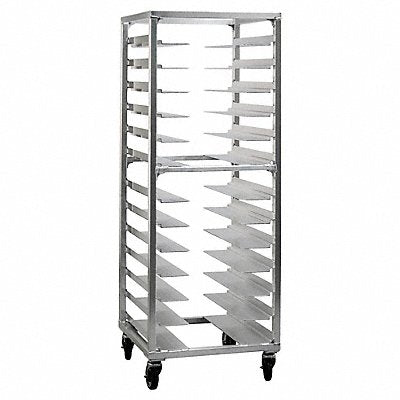 Stepped-Angle Pan Rack 70 1/8 in H