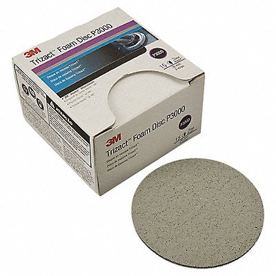 Foam Disc Blue/Gray Silicon Carbide