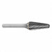 Cone Bur Radius End 3/8  Carbide