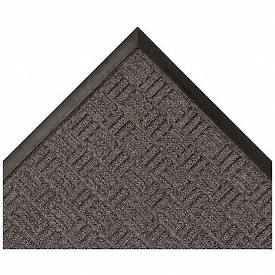 Rubber Entrance Mat Charcoal 3ft x 3ft.