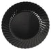 PLATE,PLASTIC,6,BLACK