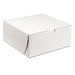 BOX,BAKERY,9X9X4,WH