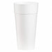 Disposable Hot Cup 24 oz White PK500