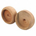 Closet Pole Sockets Wood PK10