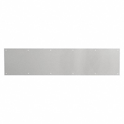 Door Kick Plate 8x34 Satin Alum