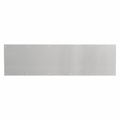 Door Kick Plate 8x34 Satin Nickel