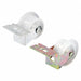 Drawer Guide Roller Plastic White PK2