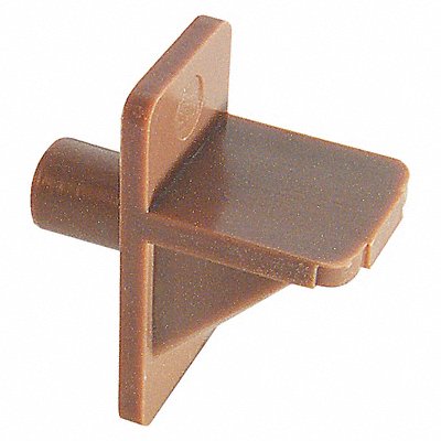 Shelf Support Pins 1/4 Brown Pl PK50