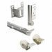 Drawer Track Roller Kit Steel Silver