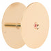 Bore Hole Cover 2-5/8 Brass Plated