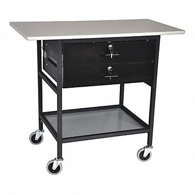 Ergonomic Mobile Work Table 40 in L