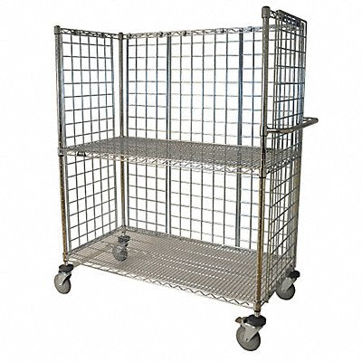 Wire Cart 24 in W 48 in L Steel