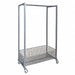 Mobile Hang Rail Rack 36x17x55