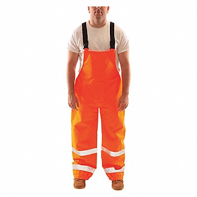 Rain Bib Overall Class E Orange L