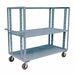 Stock Cart 3000 lb 2 Shelf 48 in L