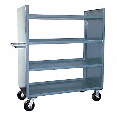 Stock Cart 3000 lb 4 Shelf 60 in L