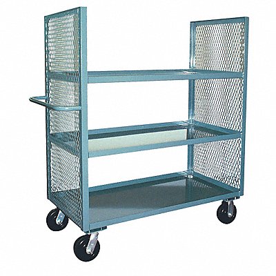 Stock Cart 3000 lb 3 Shelf 48 in L