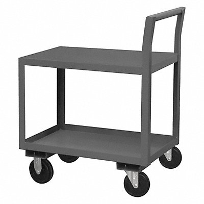 Low Deck Stock Cart 2 Shelf 1400 lb.