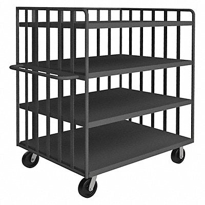 Stock Cart 3000 lb 4 Shelf 48 in L