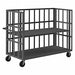 Slat Cart 3000 lb 2 Shelf 72 in L