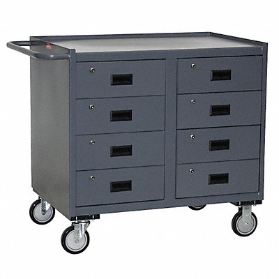 Mobile Cabinet Bench Steel 42 W 25 D