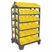 Pick Rack 30inx64inx36in Yellow