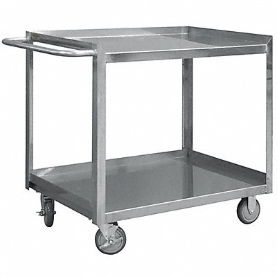 Metal Shelf Cart 1 200 lb SS