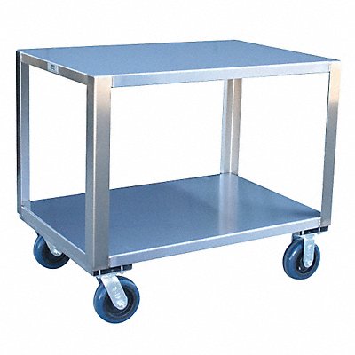 Mobile Table 1800 lb 48 in L 24 in W