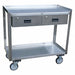 Mobile Workstation SS 36 L 24 W 2 Shelf