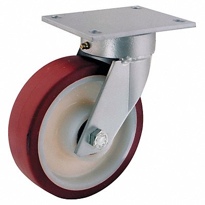 Kingpinless Plate Caster Rigid 550 lb.