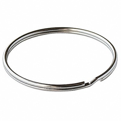 2in Split Ring Nickel-Plated Steel PK10