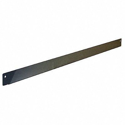 Bin Rail 60 W x 1-1/2 D x 2-5/8 H Gray