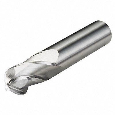 Ball End Mill Single End 7/32 Carbide