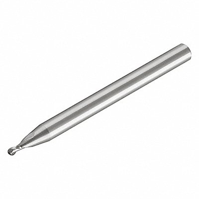 Ball End Mill Single End 0.80mm Carbide