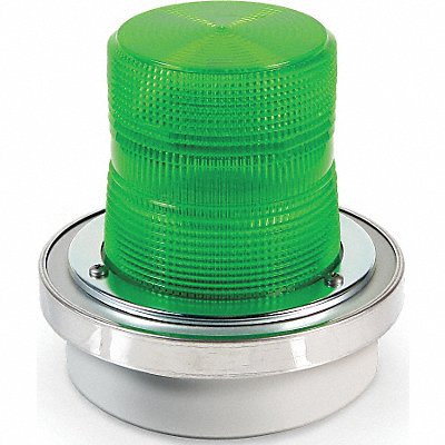 Warning Light Strobe Tube 120VAC Green