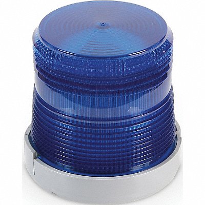 Warning Light Strobe Tube 120VAC Blue