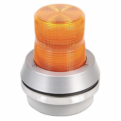 Horn Strobe Amber Cast Aluminum 120VAC