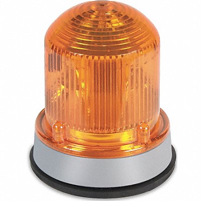 Warning Light LED 120VAC Amber 65 FPM