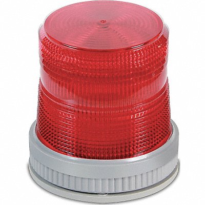 Warning Light LED 120VAC Red 65 FPM