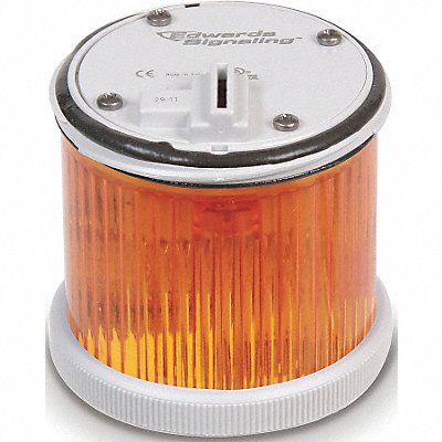 Tower Light LED Steady 24VDC 70mm Ambr