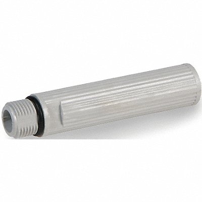 Threaded Extension Pole 100mm Gray