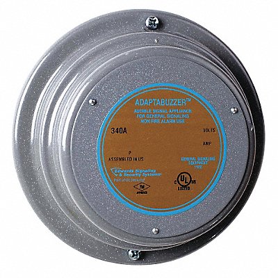 Buzzer 120VAC 0.050A Gray