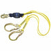 Shock-Absorbing Lanyard Yellow